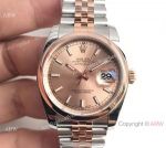 Swiss Grade Rolex Datejust 2 Tone Rose Gold Jubilee Watch - AR Factory